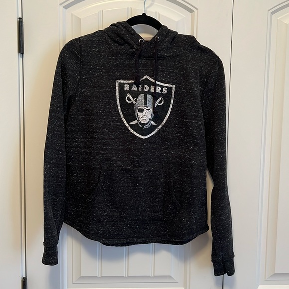 NFL Tops - Raiders NFL Pro Line Fanatics Hooded Sweatshirt